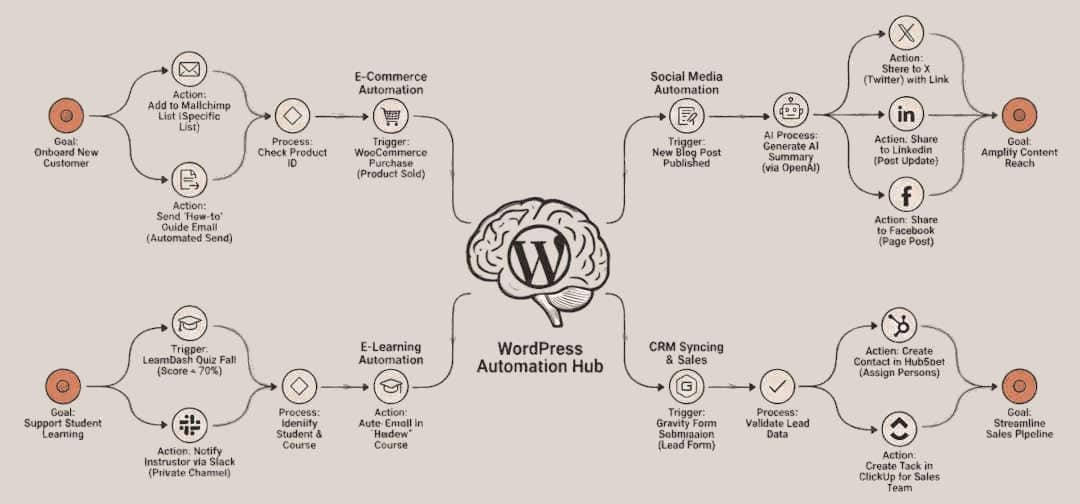 example automation wordpress 2